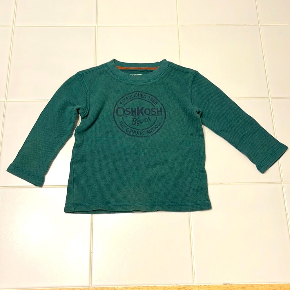 Osh Kosh B’gosh, 24 month, long sleeve thermal